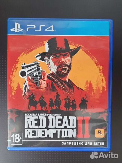 Red dead redemption 2 ps4 диск