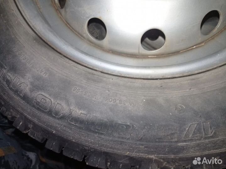 Колеса niva chevrolet зимние 16й радиус