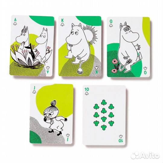 Игральные карты с Муми-троллями / Moomin