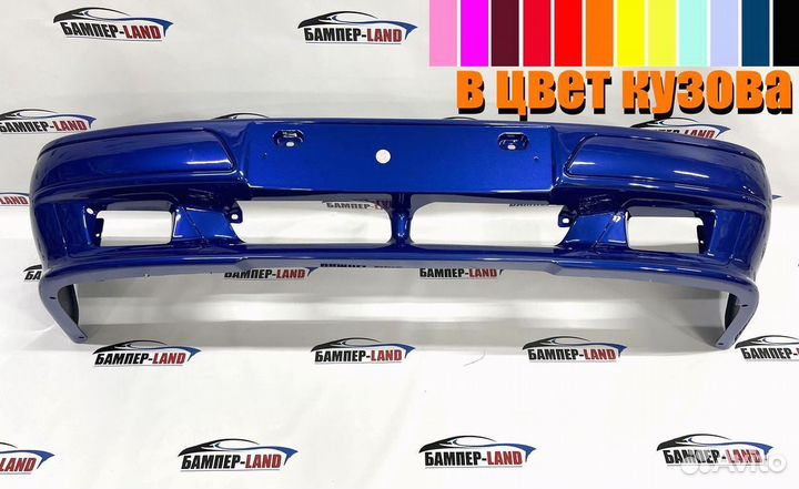 Бампер передний ваз 2114 Спорт Новый любой цвет