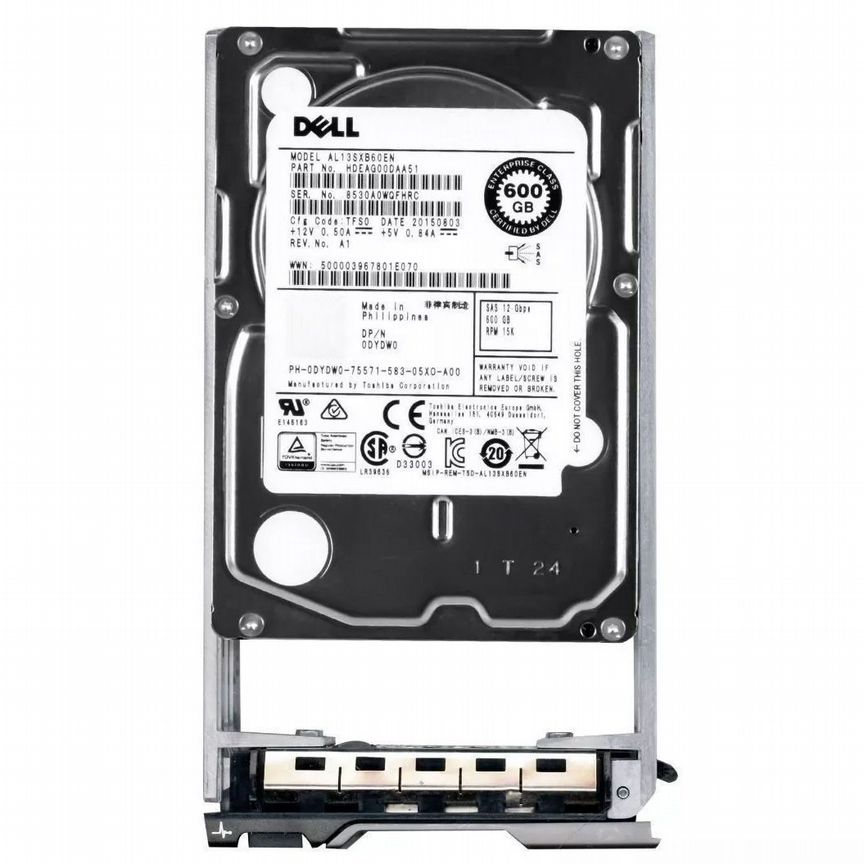 [DYDW0] Жесткий Диск Dell 600gb Sas 2,5" Hdd Dydw0