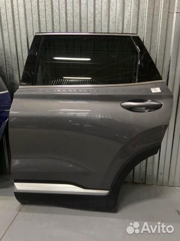 Дверь задняя левая Hyundai Santa Fe 4