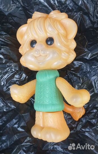 Игрушка дутыш СССР каталка пирамида погремушка