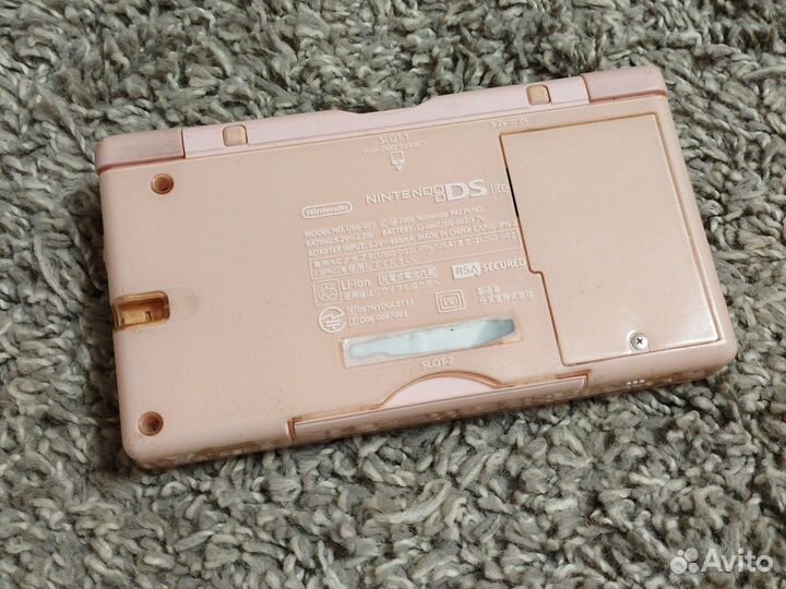 Nintendo ds lite pink