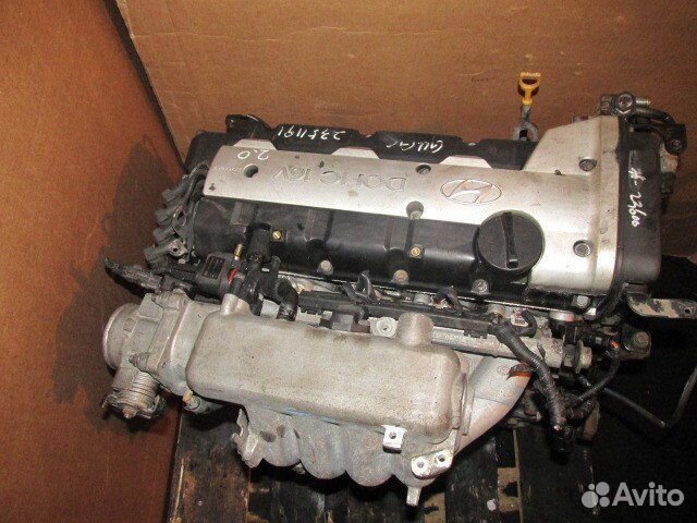 Двигатель Kia-Hyundai G4GC 2.0 л 137лс