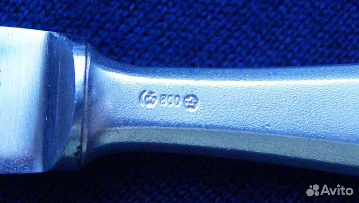 Ножи столовые, серебро, Auerswald