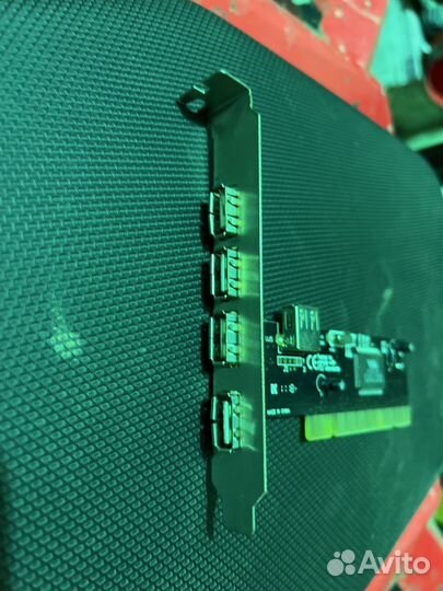 Контроллер USB 2.0 (4+1) VIA Vectro VT6212L PCI