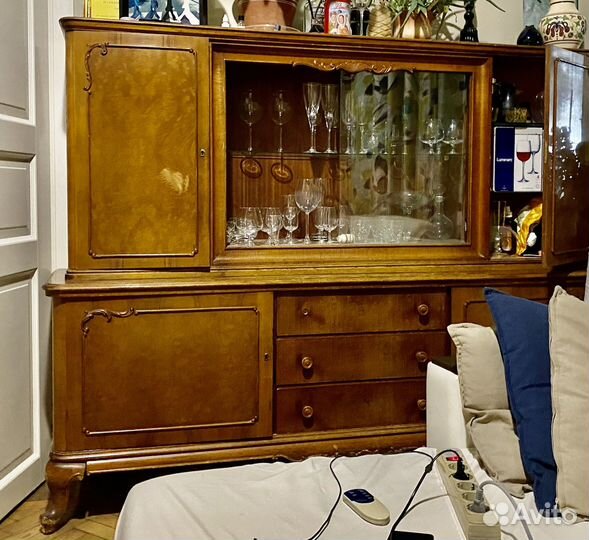 Винтажный дубовый буфет 60-е годы