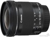 Canon EF-S 10-18mm IS STM новый в упаковке