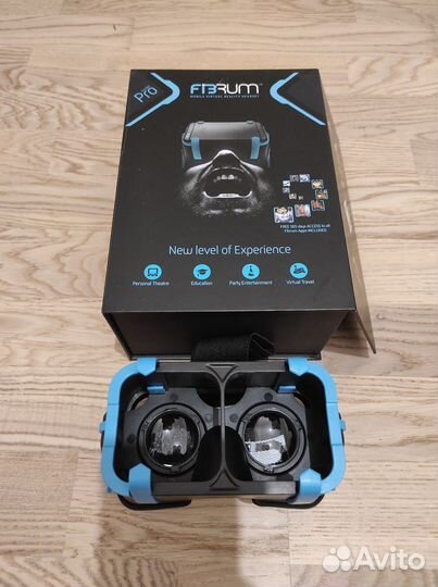Новые очки вертуальной реальности Fibrum Pro