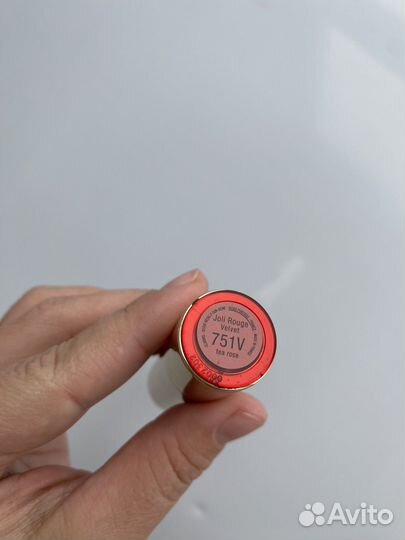 Губная помада clarins joli rouge velvet 751 V