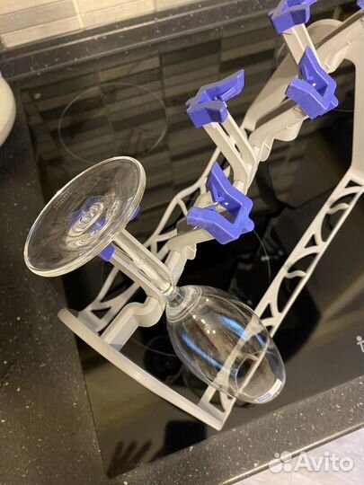 Держатель для бокалов в посудомоечную машину