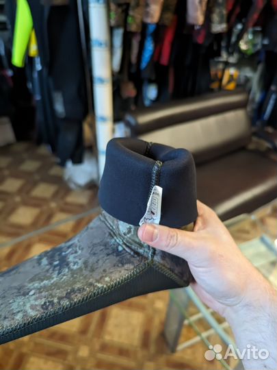 Неопреновые носки 7мм для подводной охоты