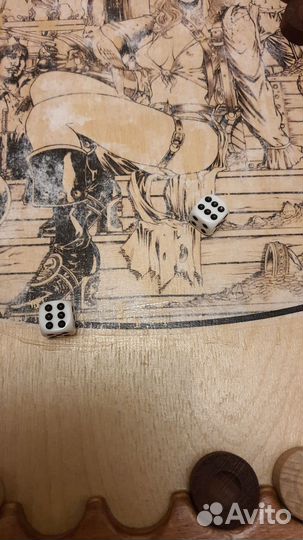 Нарды ручной работы