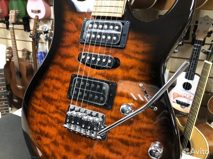 Электрогитара ibanez GRX70QA-SB