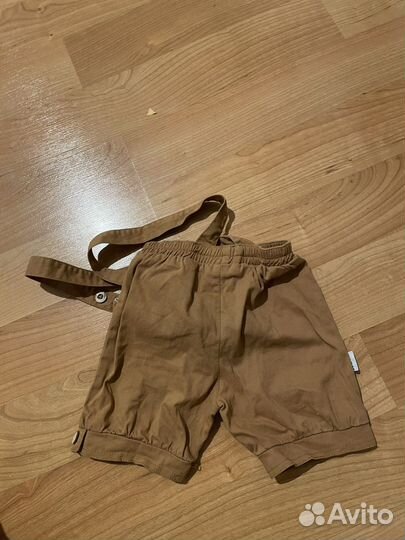 Шорты для мальчика на подтяжках