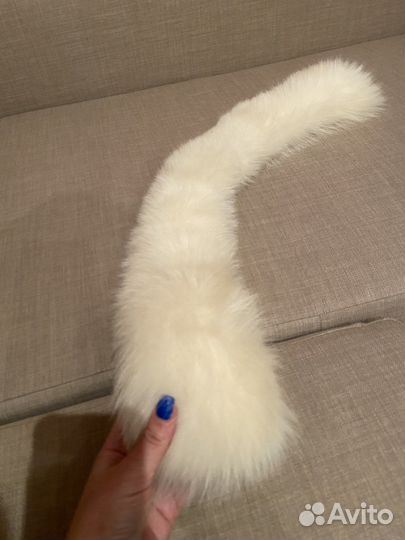 Меховой воротник песец