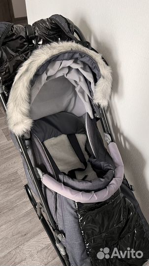 Санки - коляска Vulpes черная