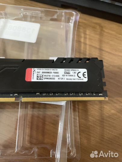 Оперативная память hyperx ddr4 8gb