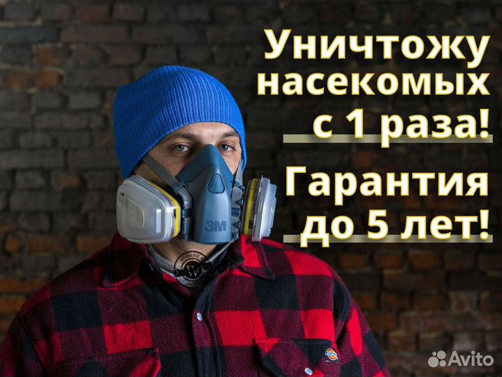 Уничтожение клопов, травить тараканов. Дезинфекция