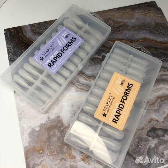 Гелевые типсы для наращивания Starlet