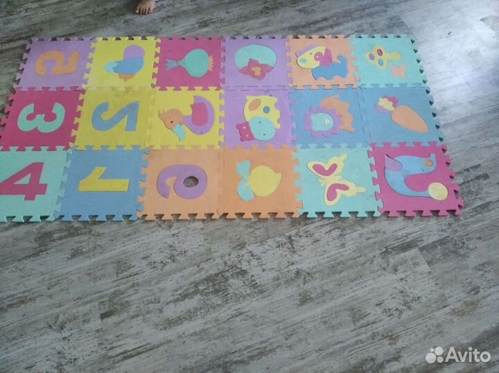 Коврик пазл