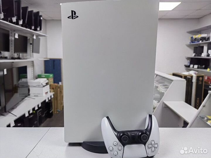 Sony Playstation 5 Digital Edition + 2 игры