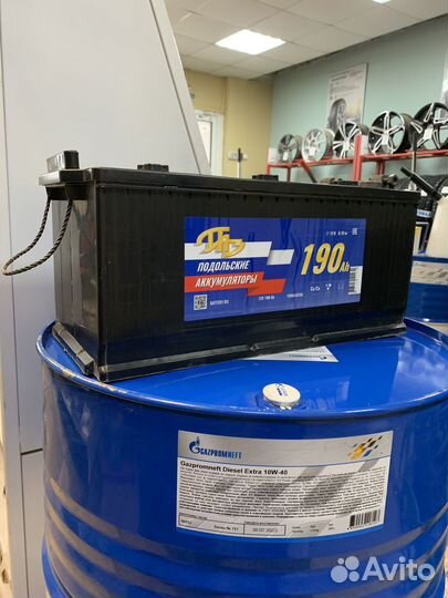 Аккумулятор 190 A/h Подольский под болт