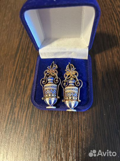 Золотые серьги