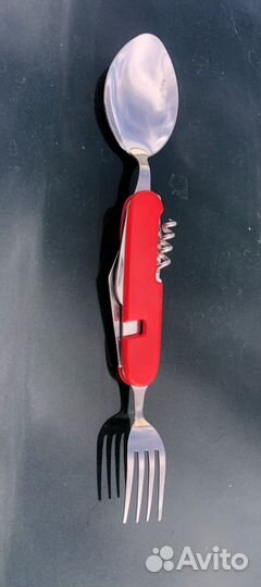 Ложка вилка армейская