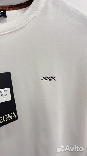 Футболка мужская zegna из хлопка