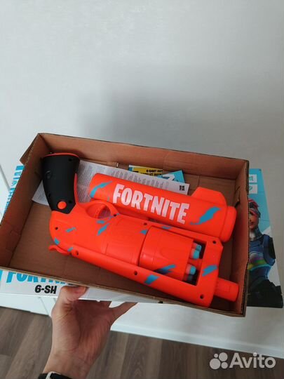 Nerf fortnite бластер