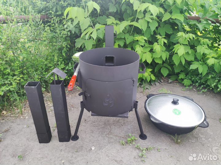 Комплект казан с печью