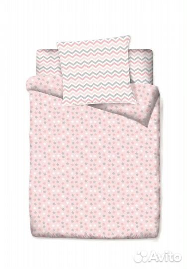 Комплект постельного белья в детскую кроватку