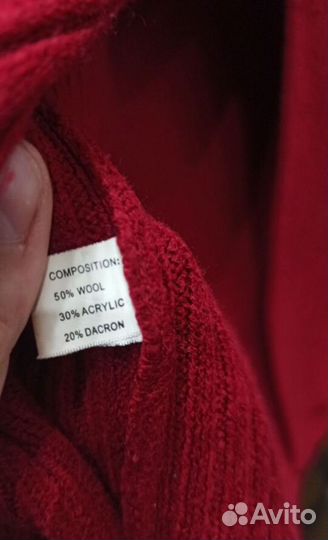 Юбка длинная теплая шерсть 48-52 dafenna франция