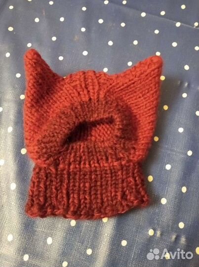 Шапочка для маленькой собачки