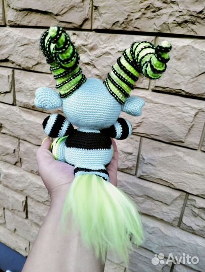 Бафомет вязаный ручной работы