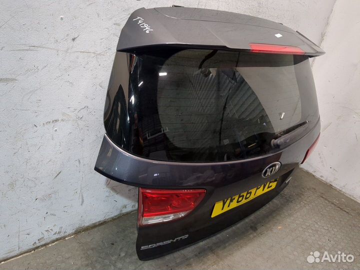 Крышка багажника киа Sorento, 2016