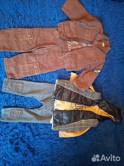 Одежда для мальчика пакетом 80