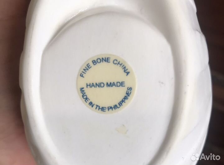 Ваза из китайского костяного фарфора