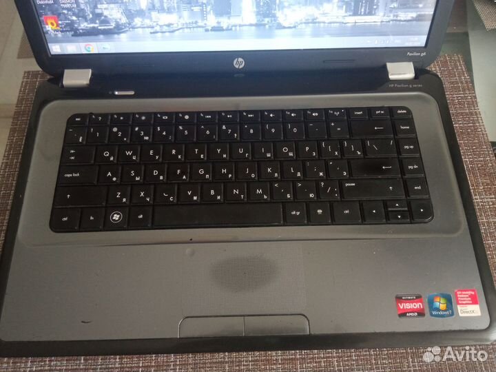 Hoутбук HP Pavilion G6-1004er (апгрейд)