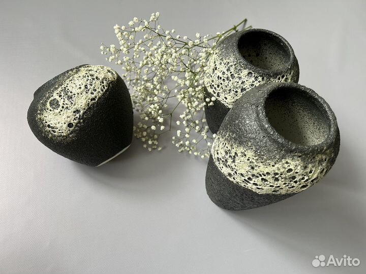 Вазы для цветов набор керамические новые