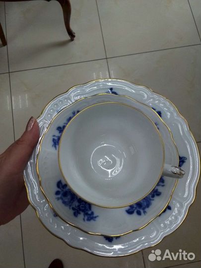 Чайное трио фарфор