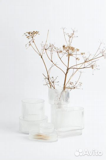 Ваза HM Home круглая 30 см