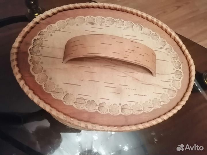 Корзина из коры березы