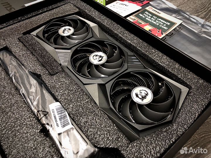 RTX 3060Ti MSI Gaming Z Trio. идеал, Холодная