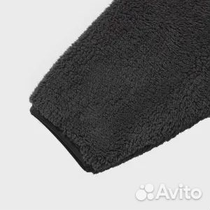 Куртка Uniqlo Fluffy Fleece, темно-серый