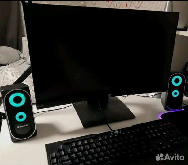 Колонки компьютерные 8Вт Defender Solar 2, подсвет