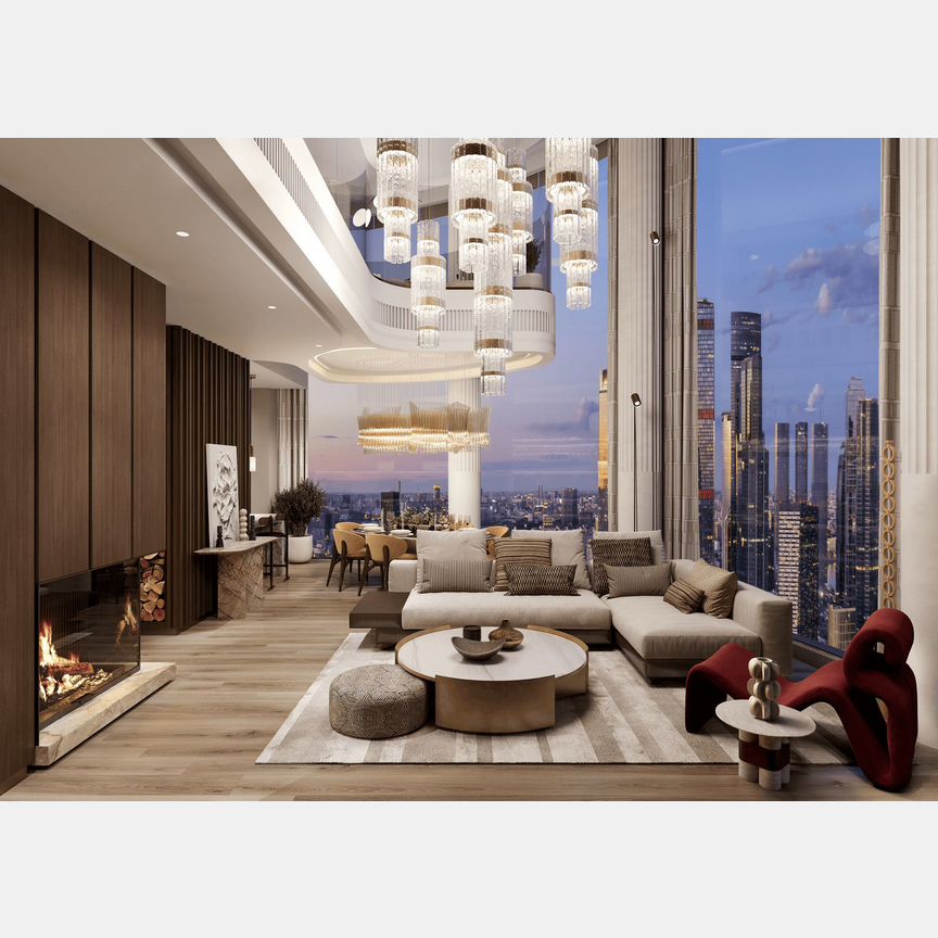 2-к. квартира, 71,5 м², 37/46 эт.