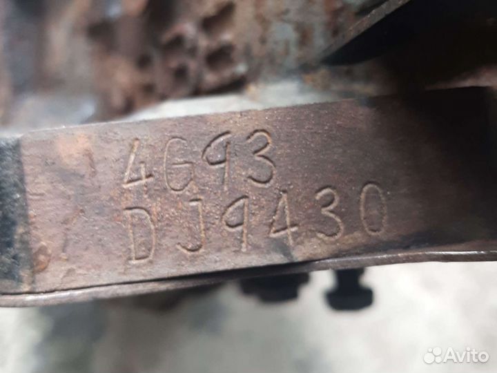 Двигатель 4G93 Mitsubishi Galant 7